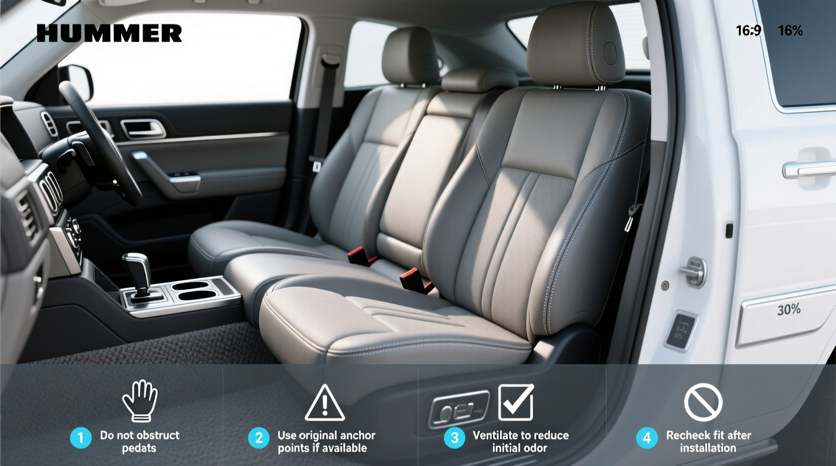 How to Choose Hummer H2 Replacement Seat Covers: Buying Guide