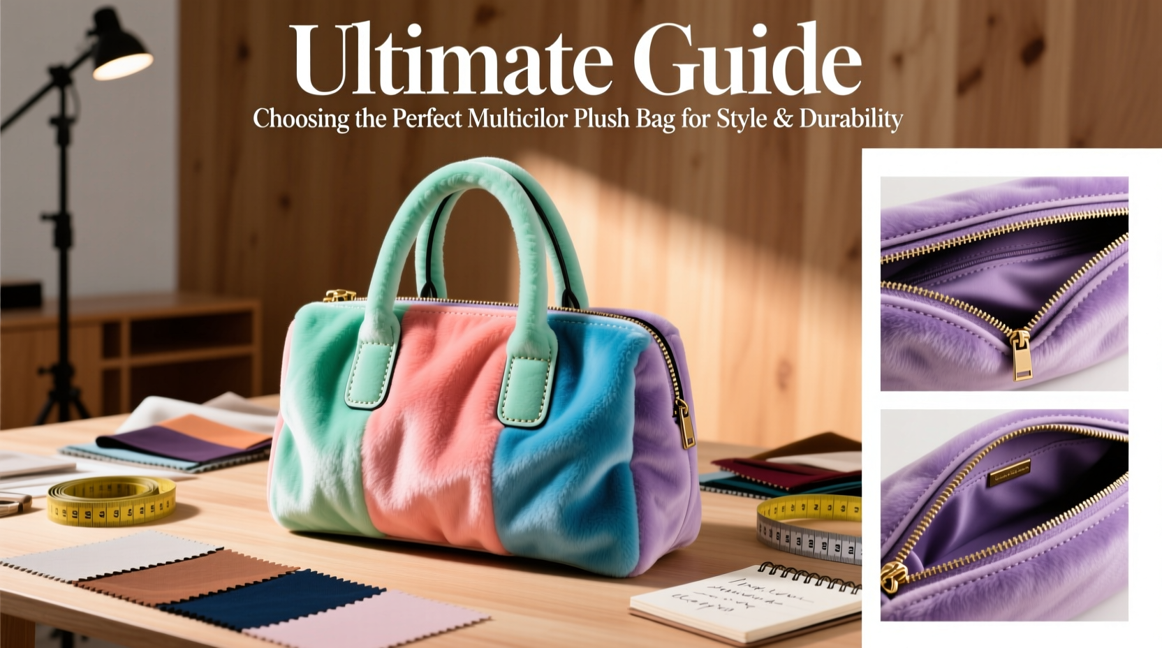 ultimate guide to choosing the perfect multi color plush bag for style and durability