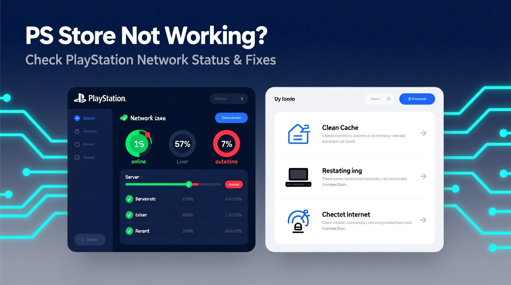 ps store not working check playstation network status fixes