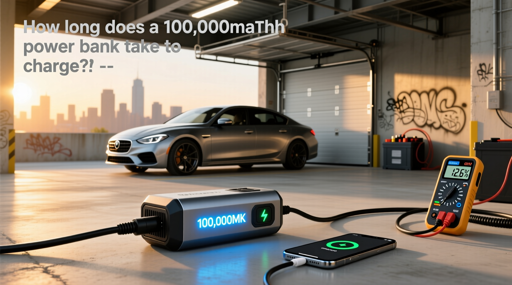 How to Choose Car Jump Starter 100000 Mah: Charging Time & Buying Guide
