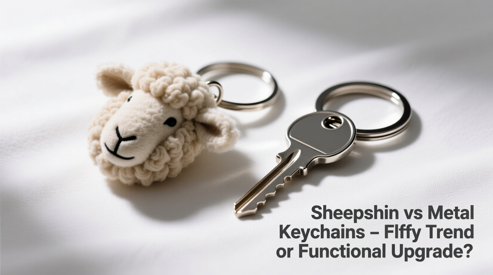 sheepskin vs metal keychains are fluffy keychains just a trend or actually better 2