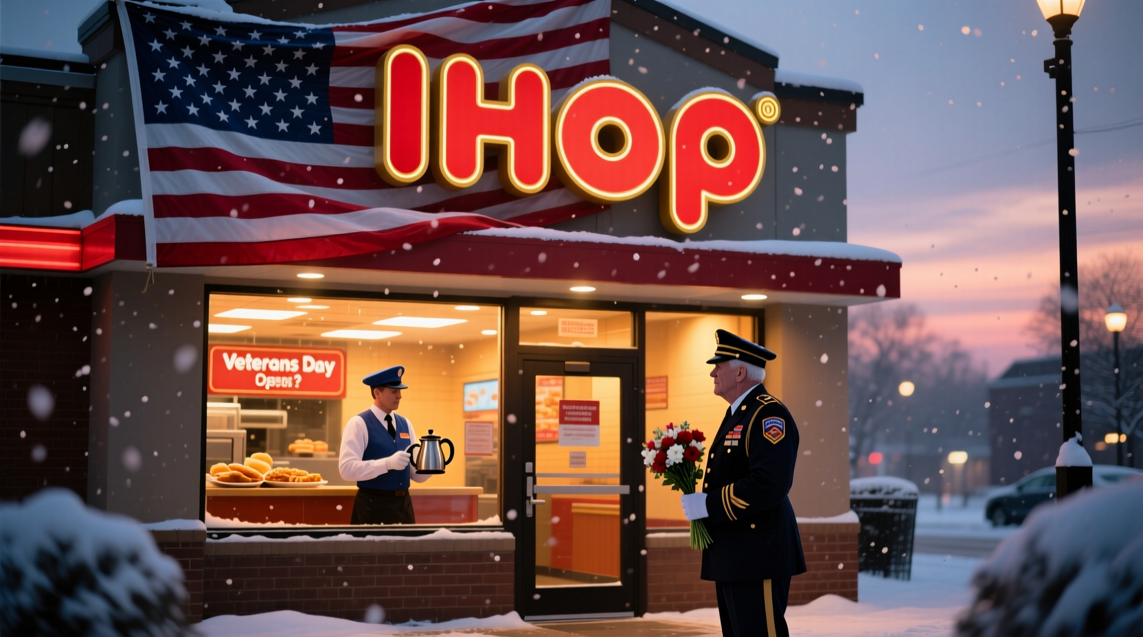 is ihop open on veterans day
