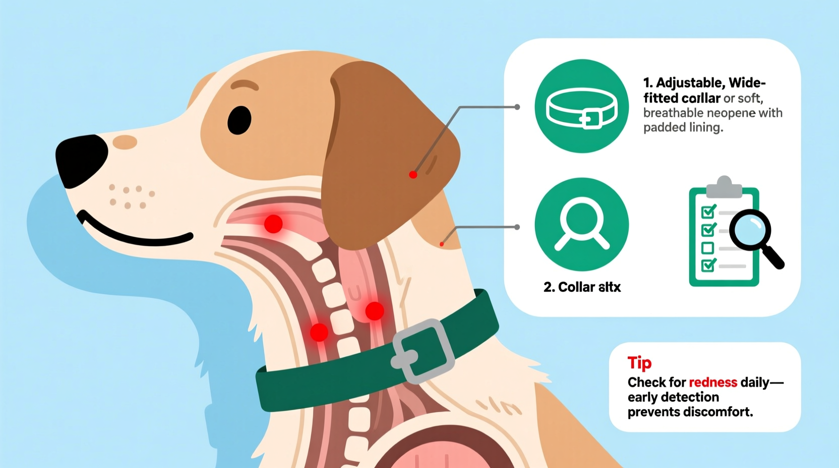 effective strategies to prevent dog collar chafing and keep your pet comfortable