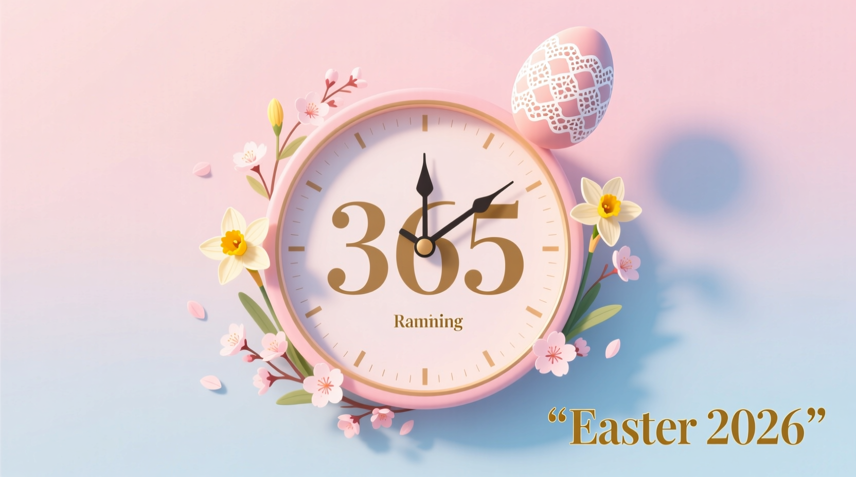 How Many Days Until Easter 2026?