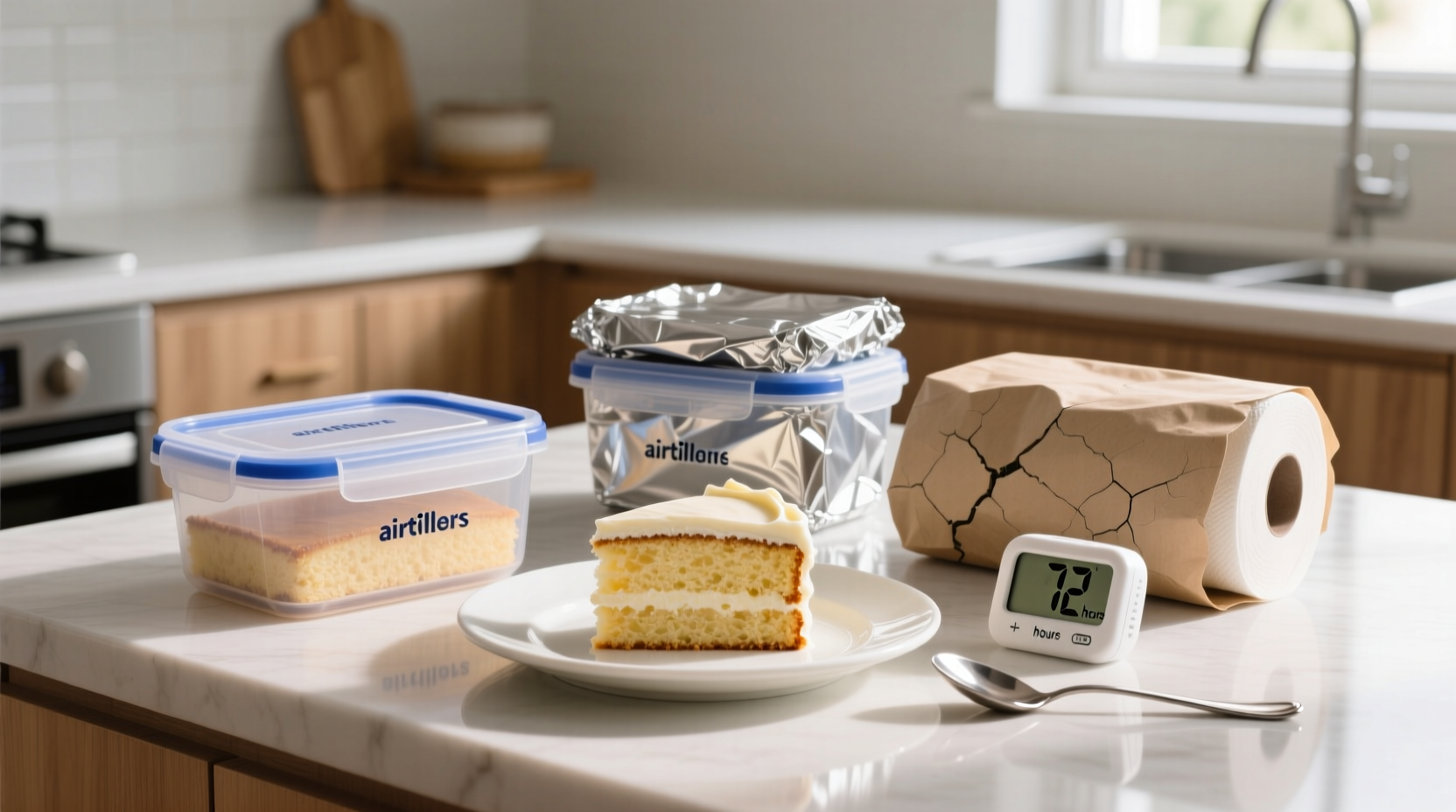 how long cake lasts how to store