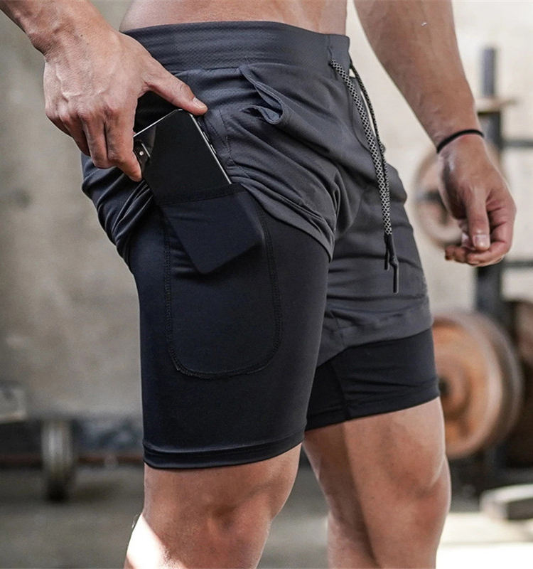 Men in Running Shorts Jogging Gym Fitness Training Quick Dry Beach  Short Pants Male Summer Sports Workout Bottoms Clothing