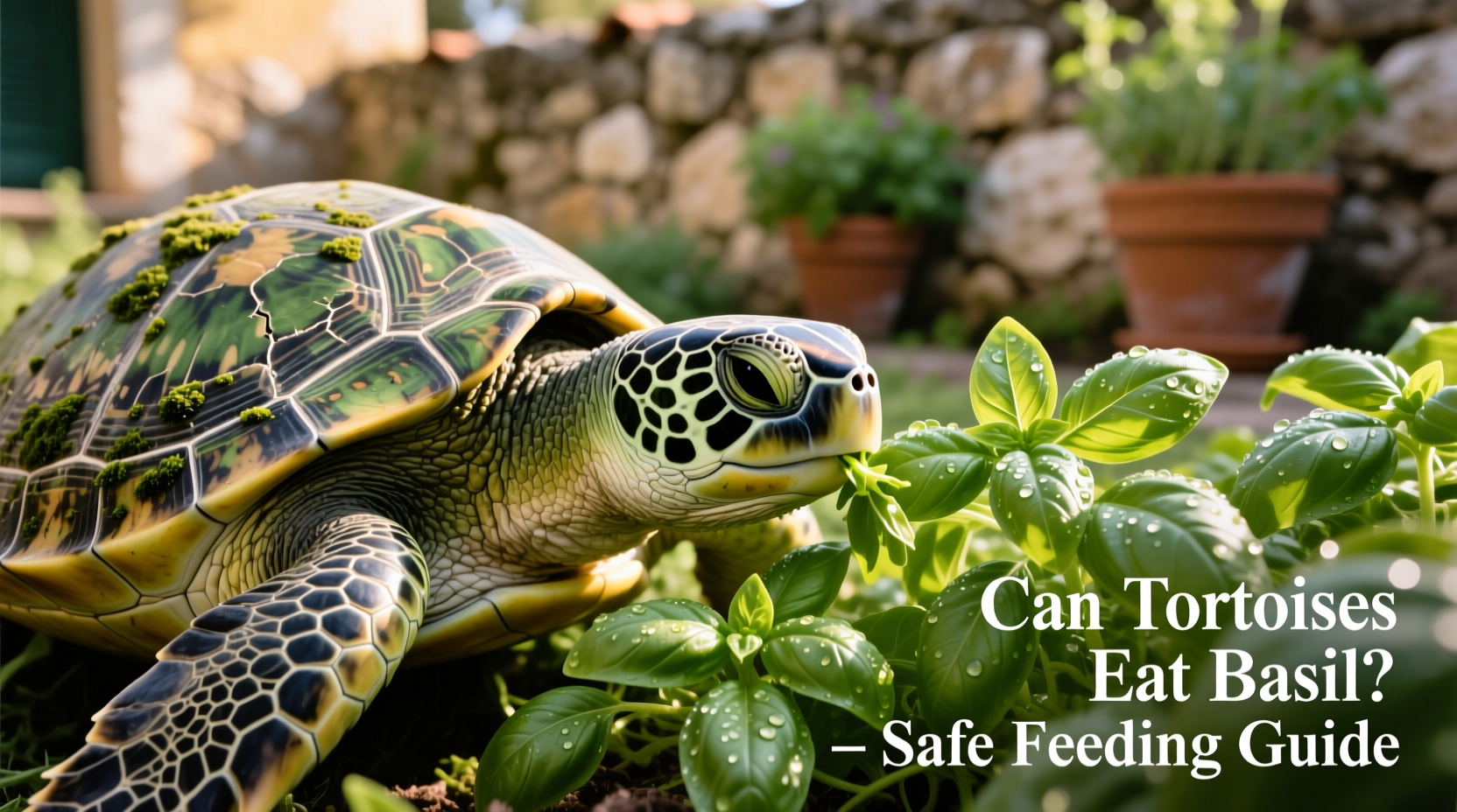 Can Tortoises Eat Basil? Safe Feeding Guide