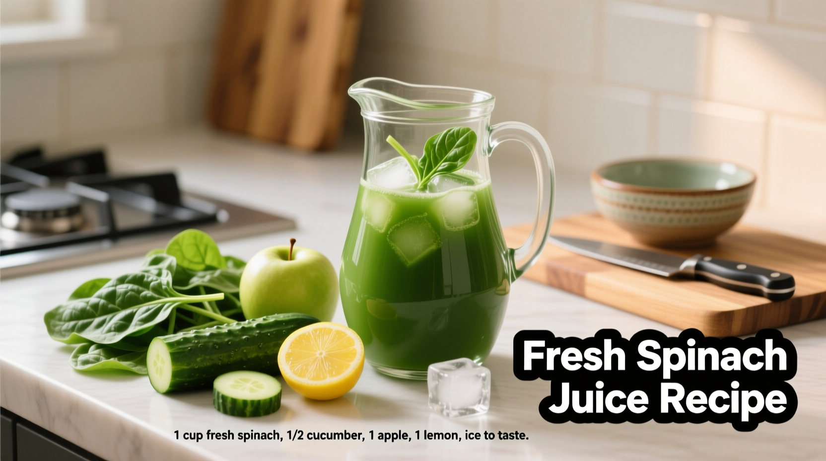Perfect Spinach Juice Recipe: Nutrient-Packed & Delicious