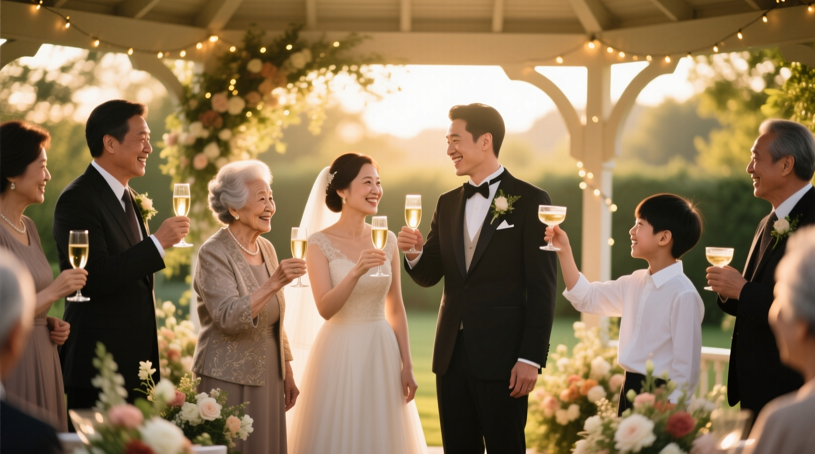 who gives toasts at wedding