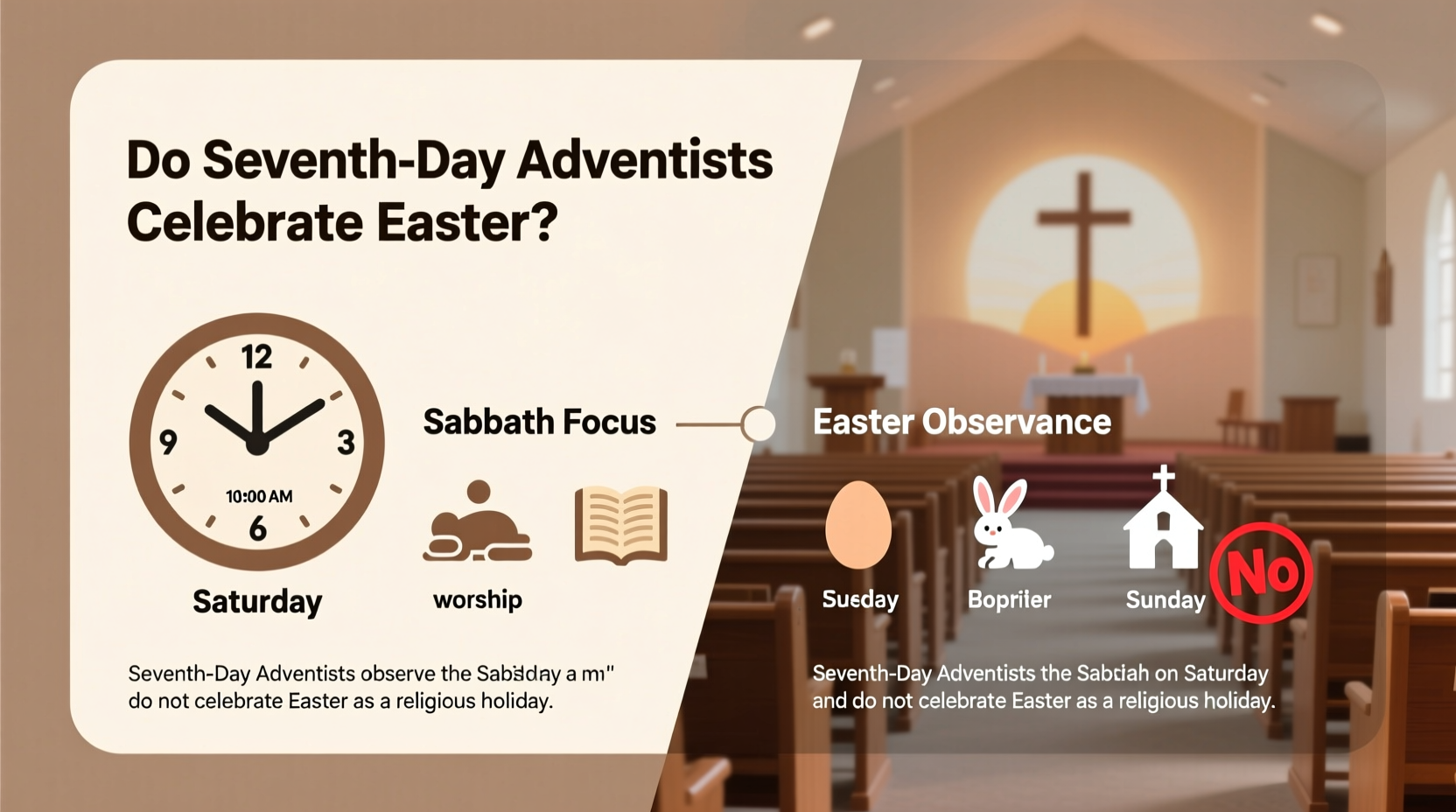 do seventh day adventist celebrate easter