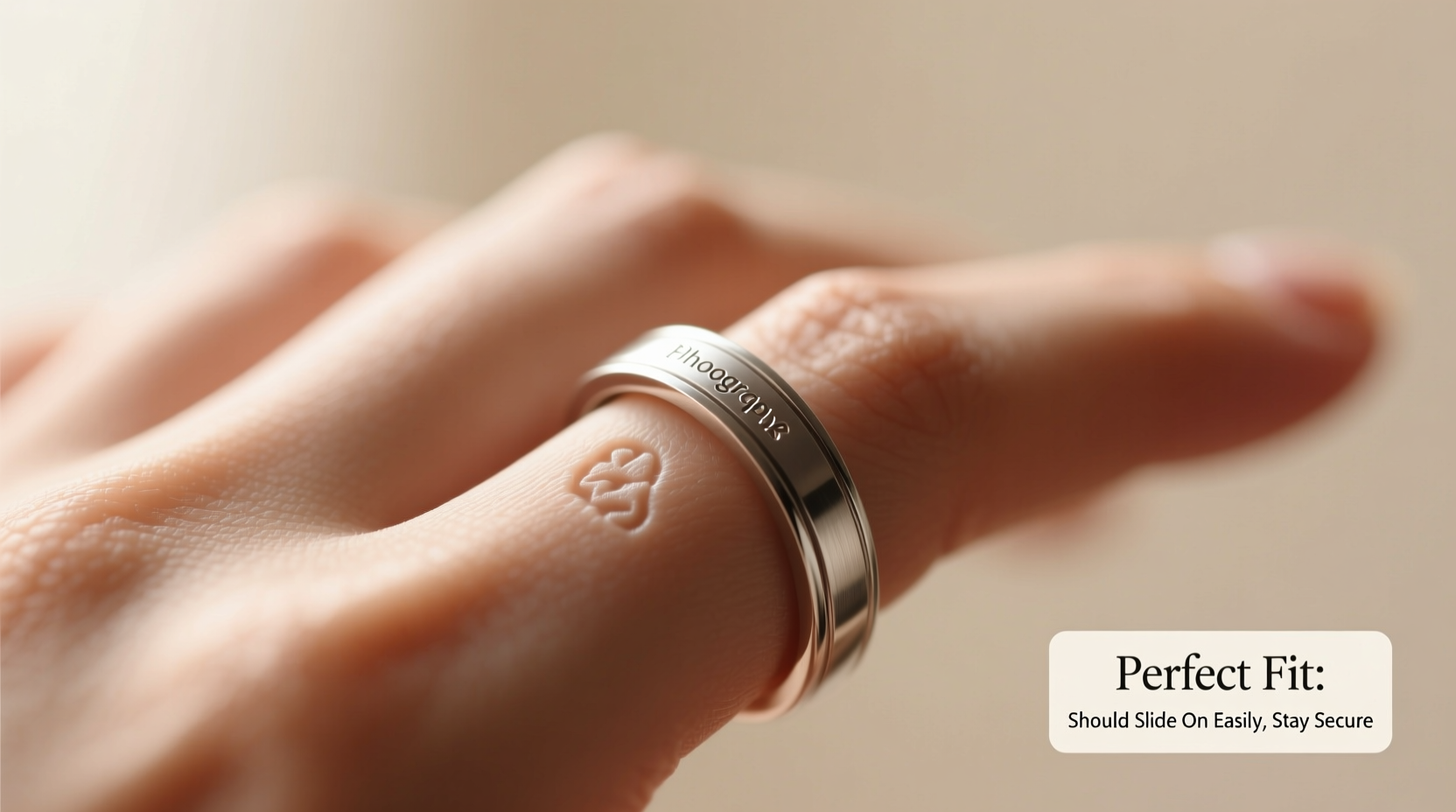 how tight should a wedding ring be