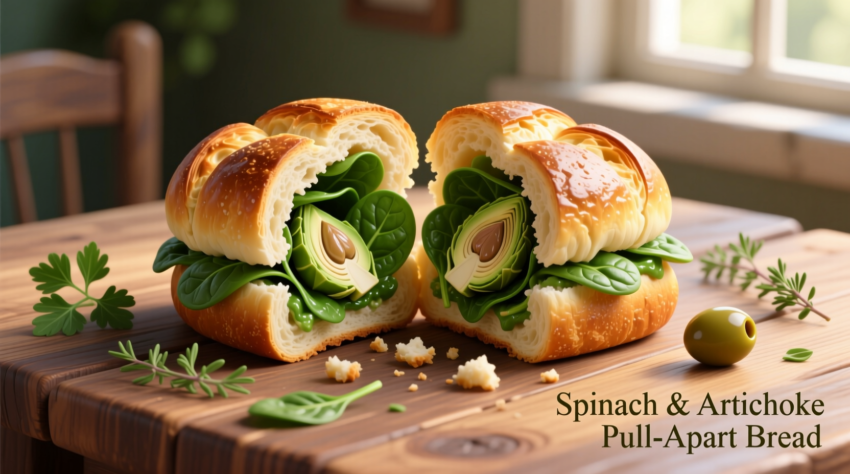 Perfect Spinach Artichoke Pull Apart Bread Recipe