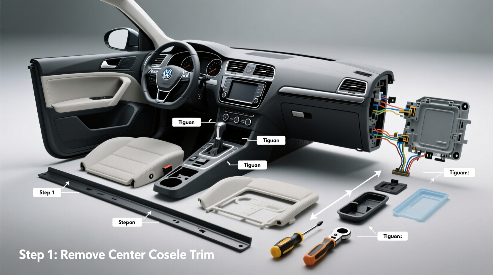 tiguan interior install guide
