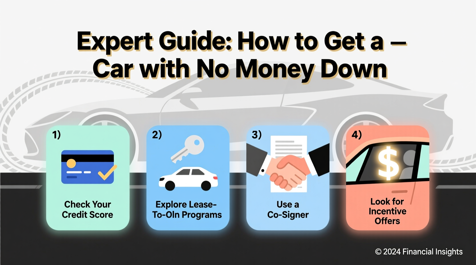 how can i get a car with no money down