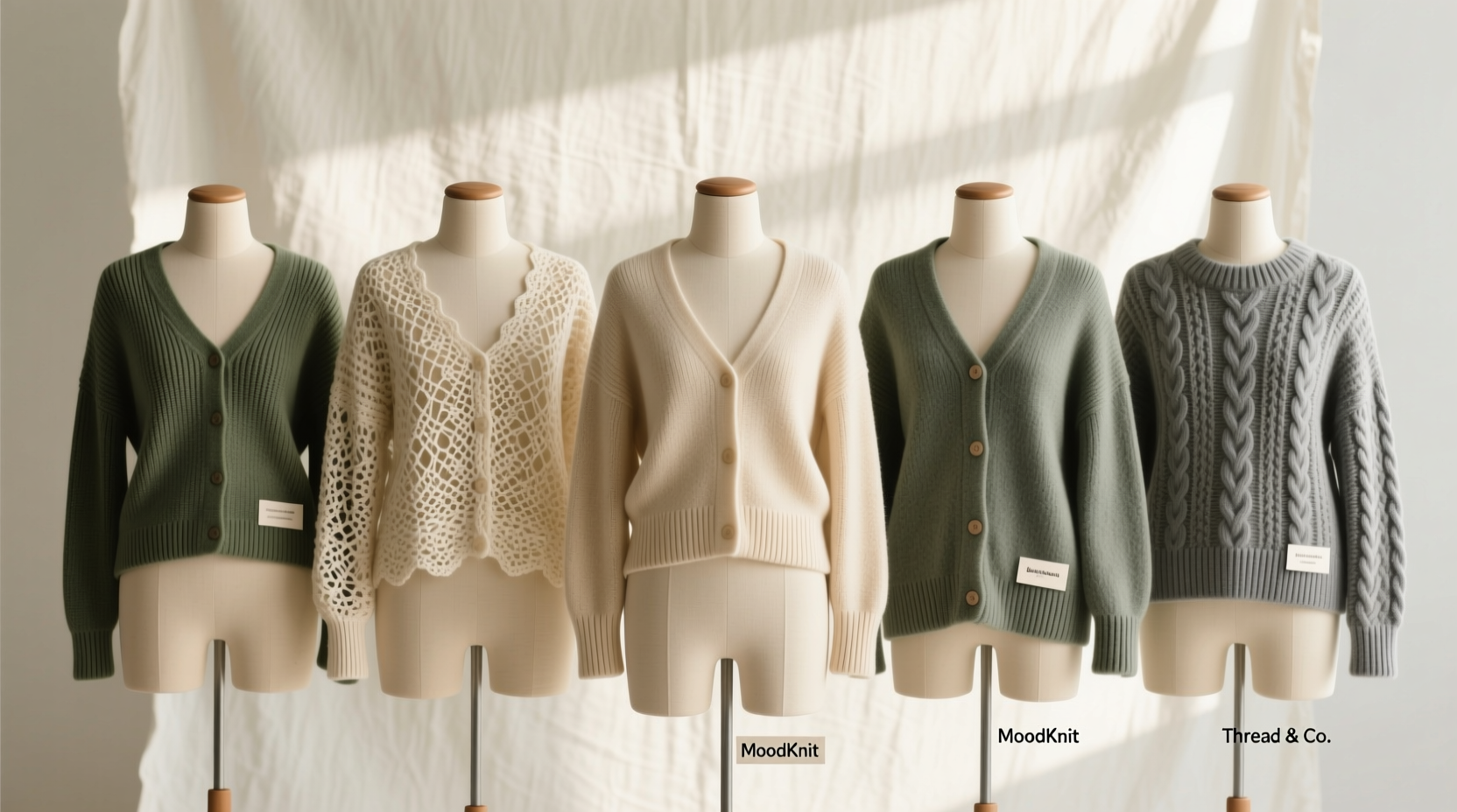 how to choose affordable and stylish knitted cardigans without compromising quality