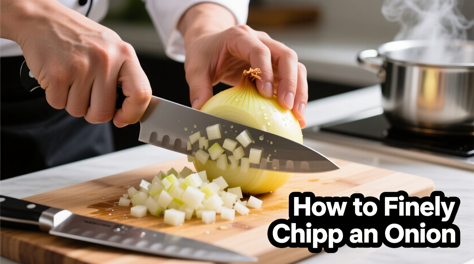 How to Finely Chop an Onion: Chef's Step-by-Step Guide
