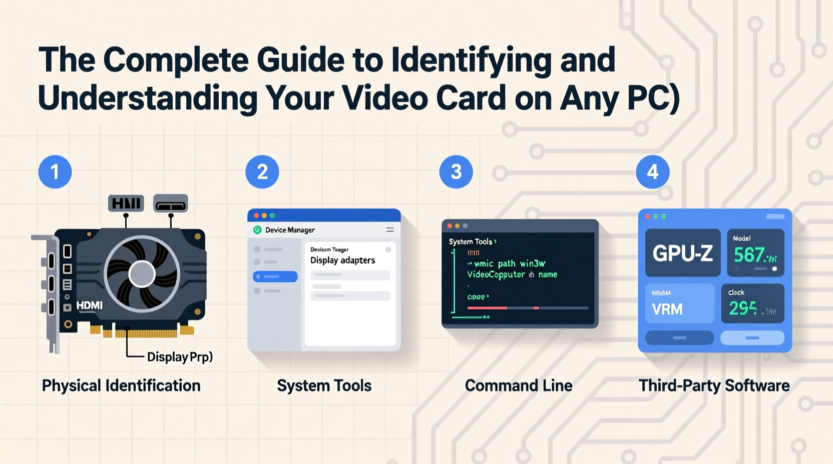 the complete guide to identifying and understanding your video card on any pc