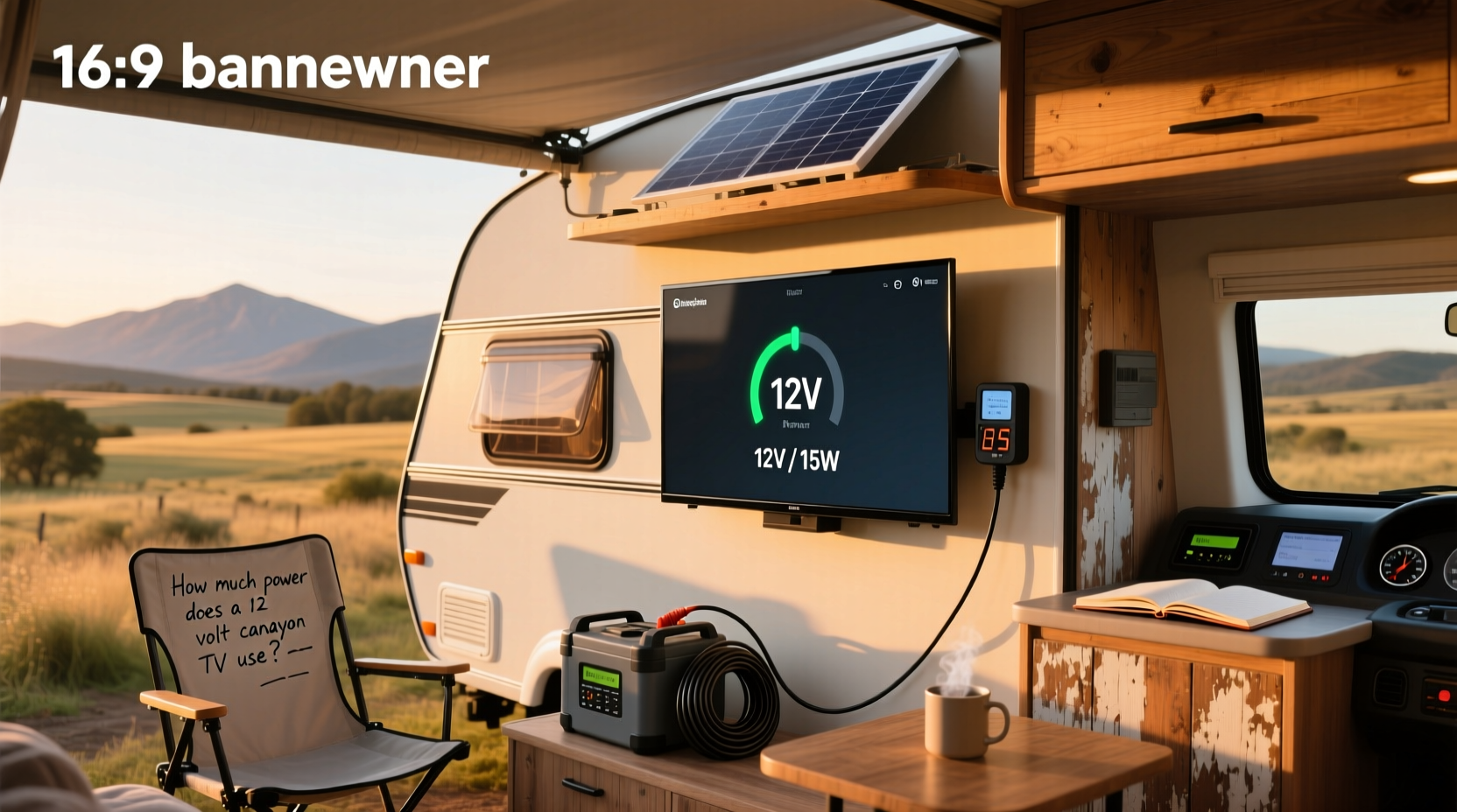 How to choose 12v tv for caravan,How much power does a 12 volt caravan TV use?