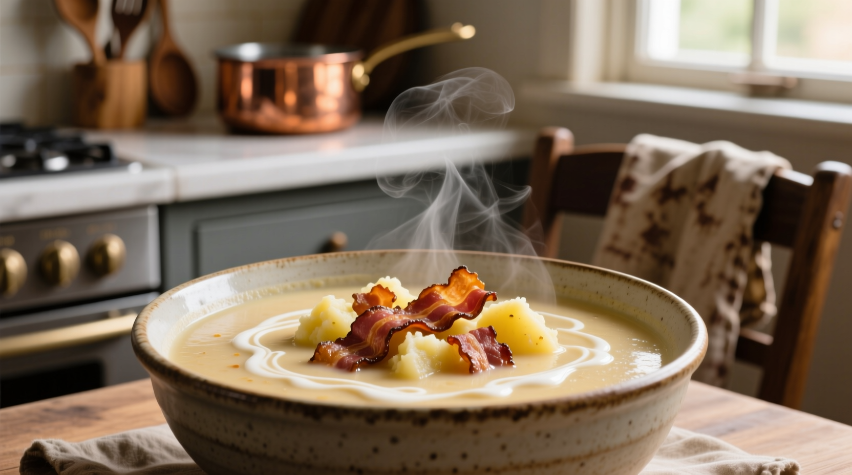 Perfect Creamy Bacon and Potato Soup Recipe & Tips