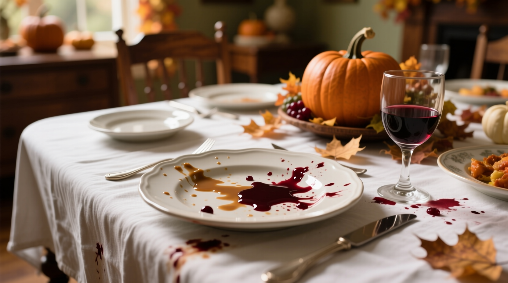 how to remove common thanksgiving stains