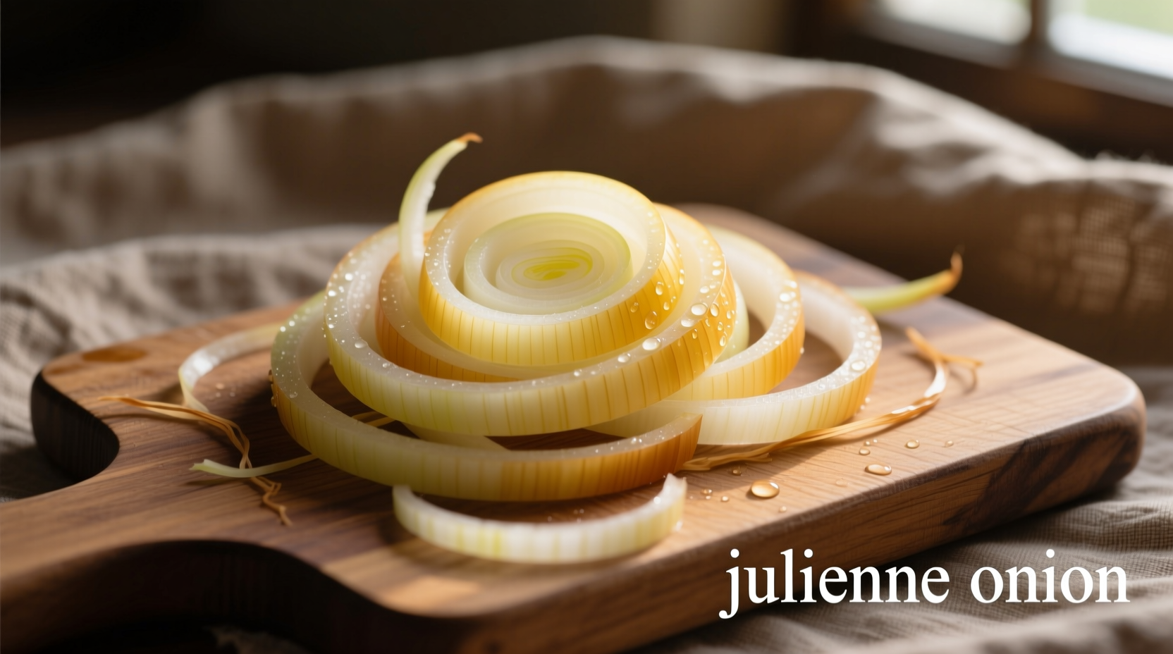 julienne onion