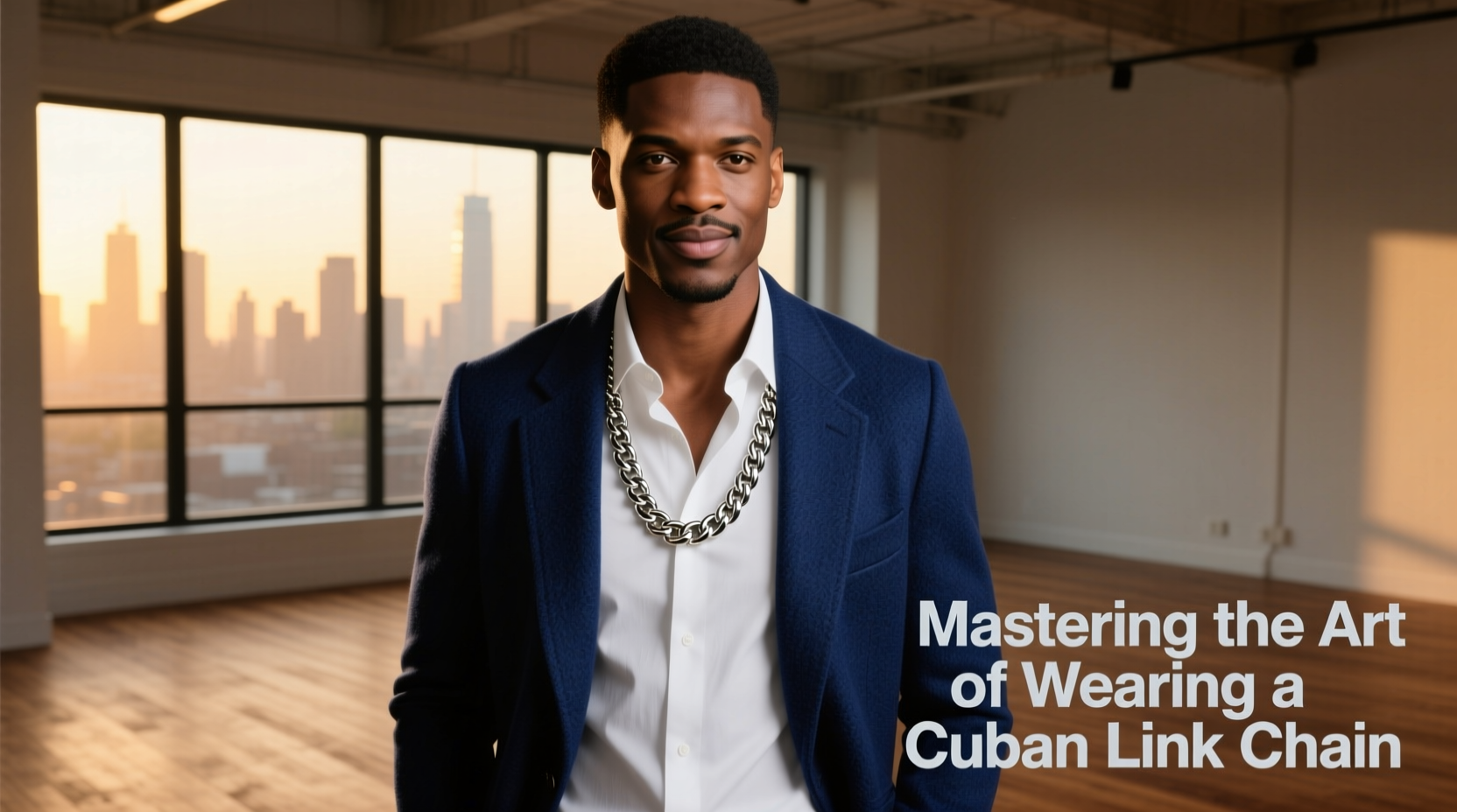 mastering the art of wearing a cuban link chain stylish tips to elevate your fashion statement