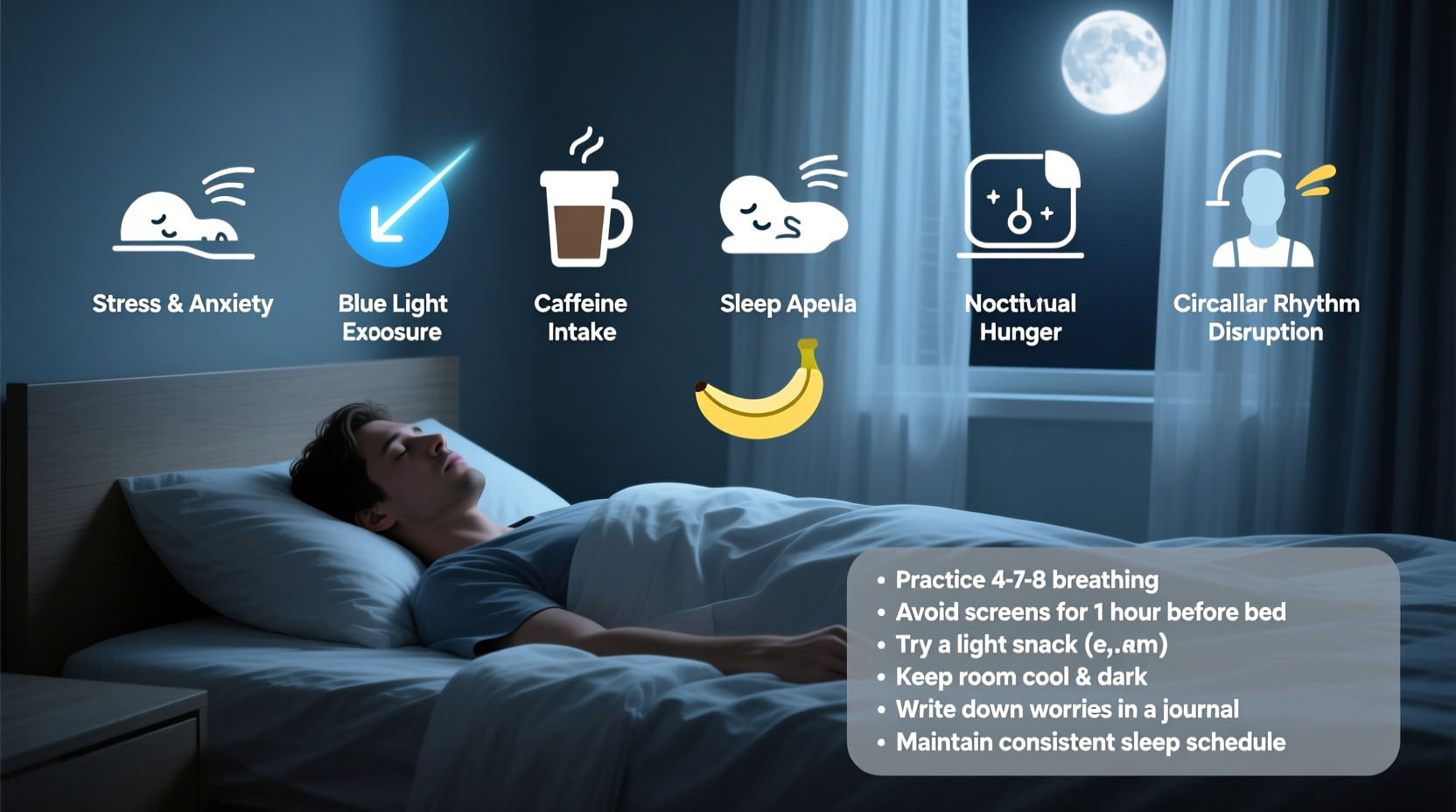 waking up at 3 am common causes and what to do