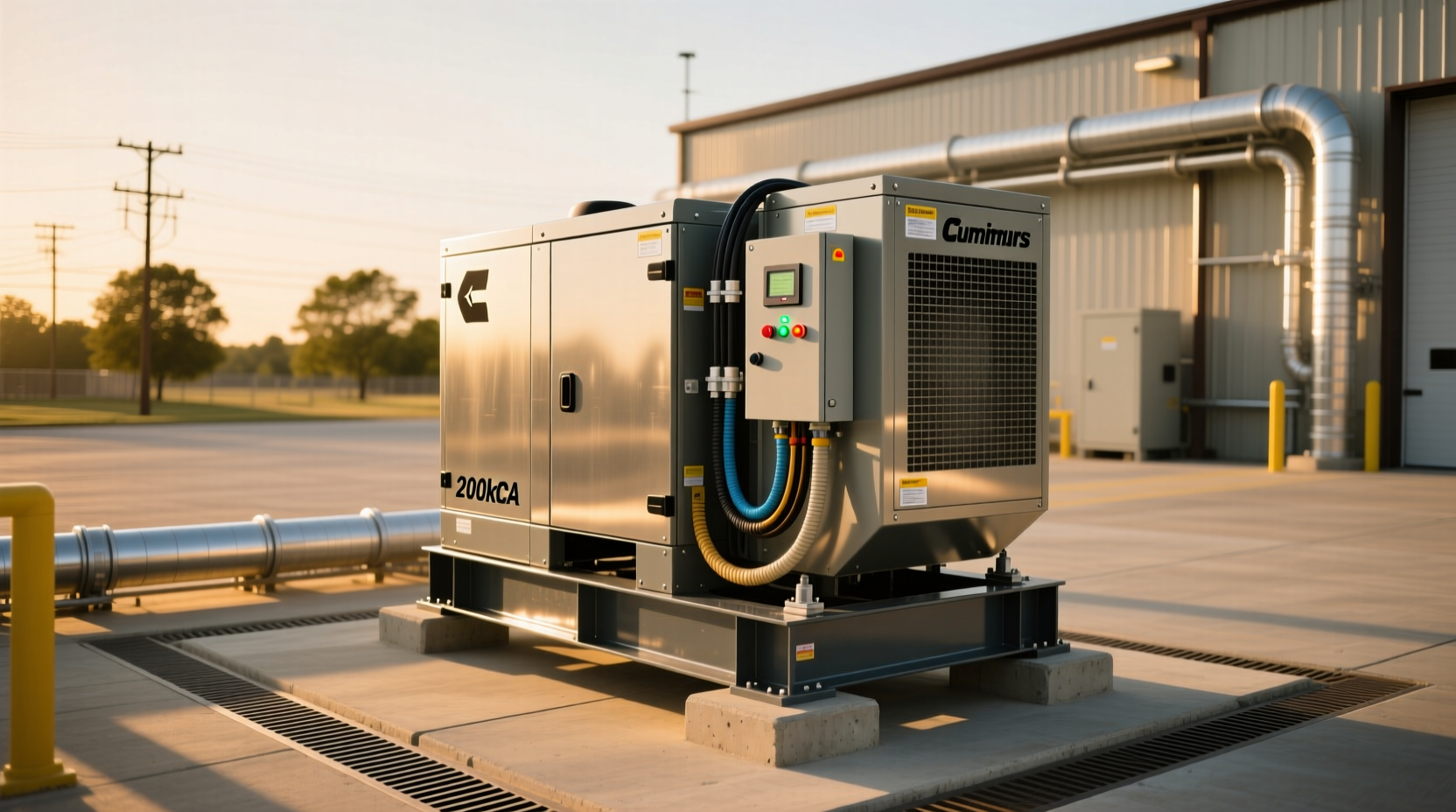 200kva cummins genset with ats guide