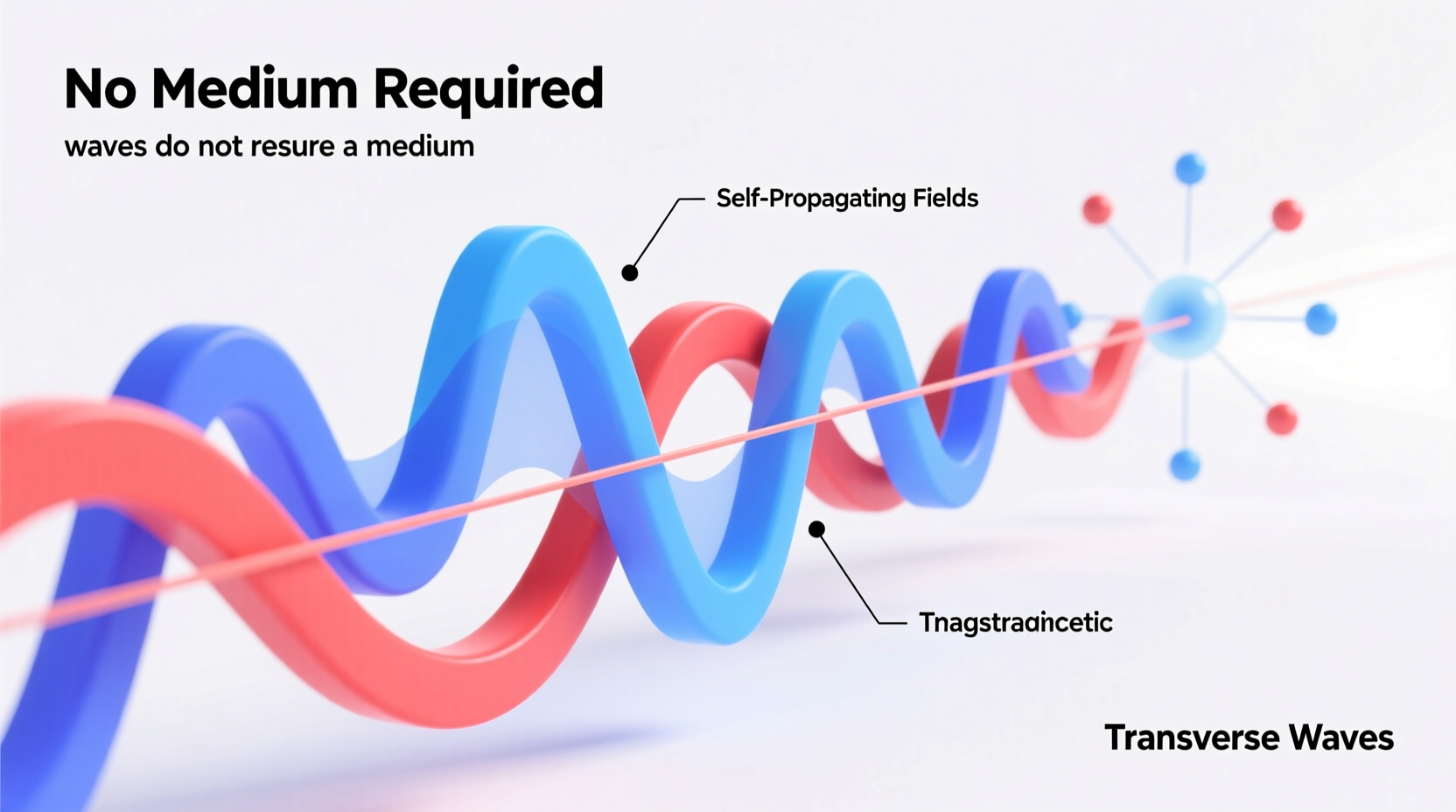 why electromagnetic waves dont need a medium explained