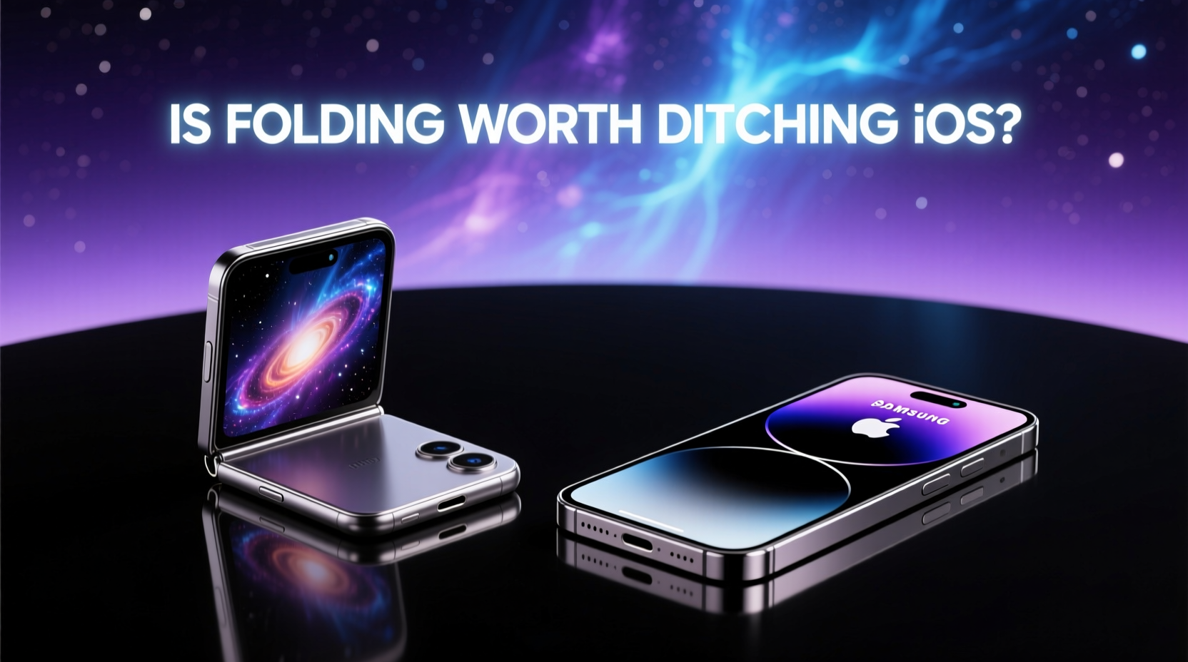 galaxy z flip 3 vs iphone 13 pro is folding worth ditching ios