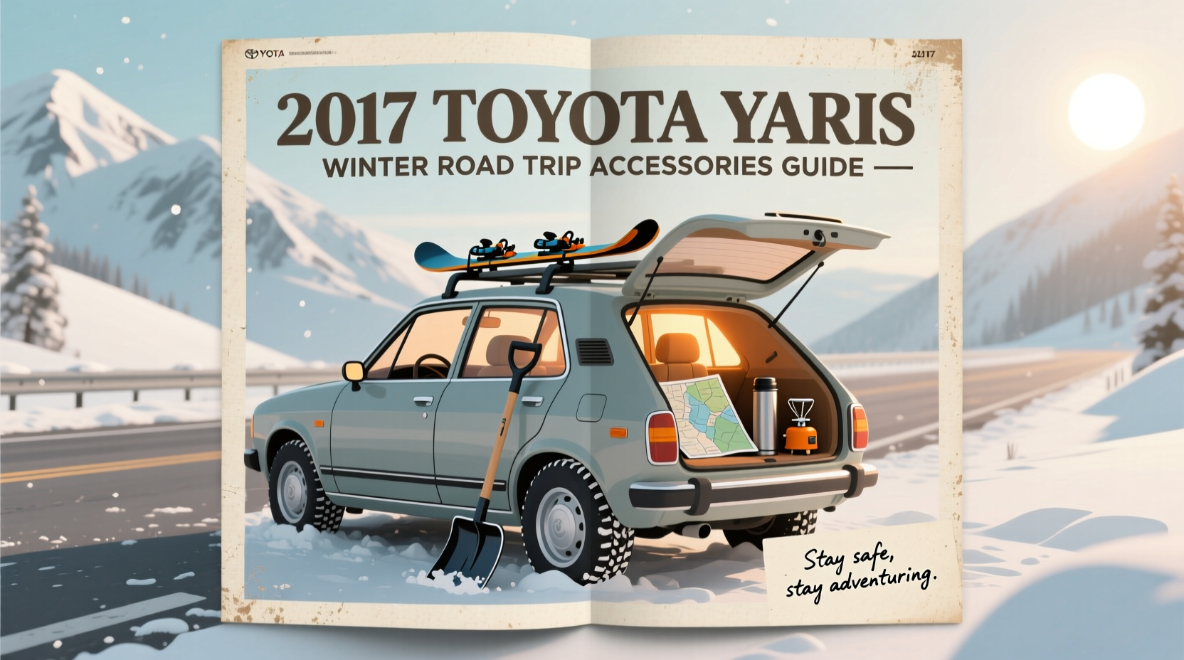 yaris 2017 winter road trip accessories