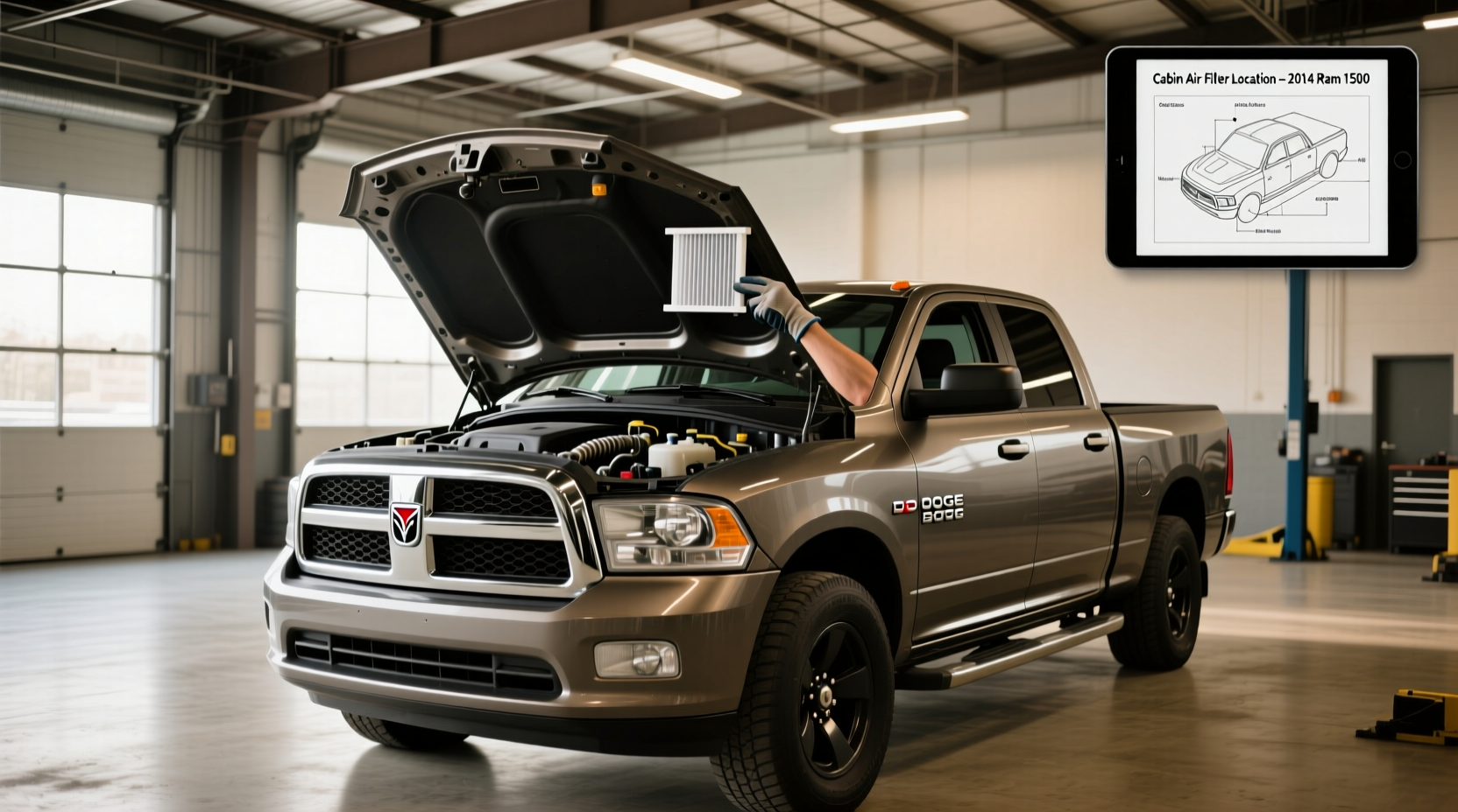 Cabin Air Filter Guide for 2014 Ram 1500