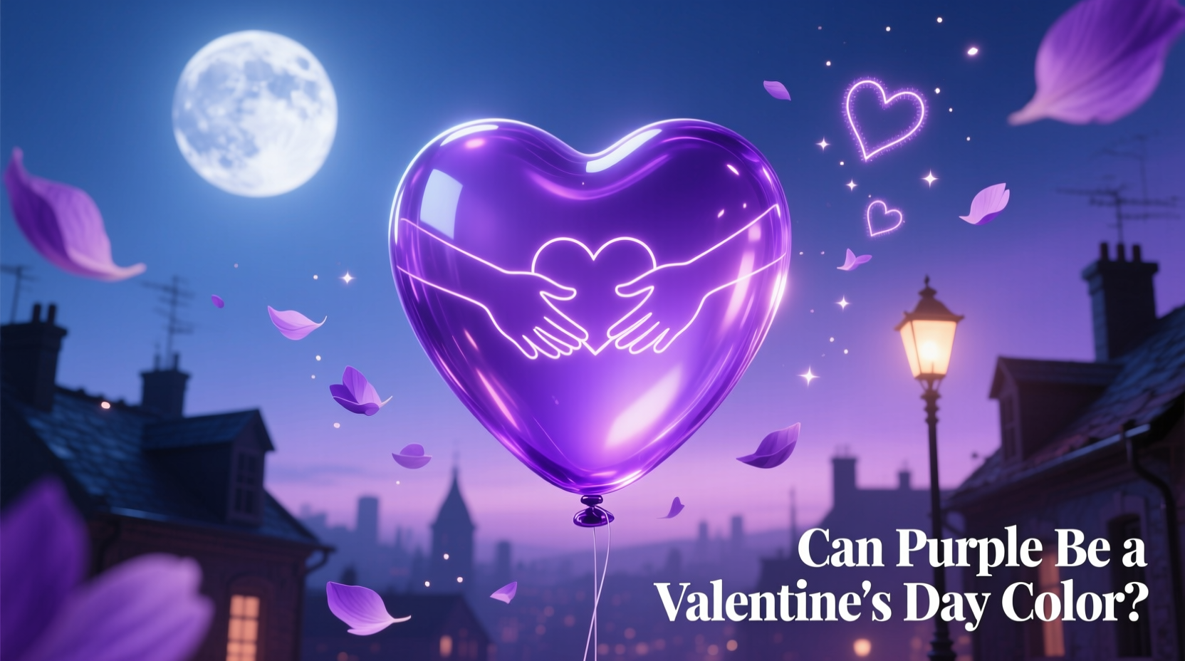 can purple be a valentines day color