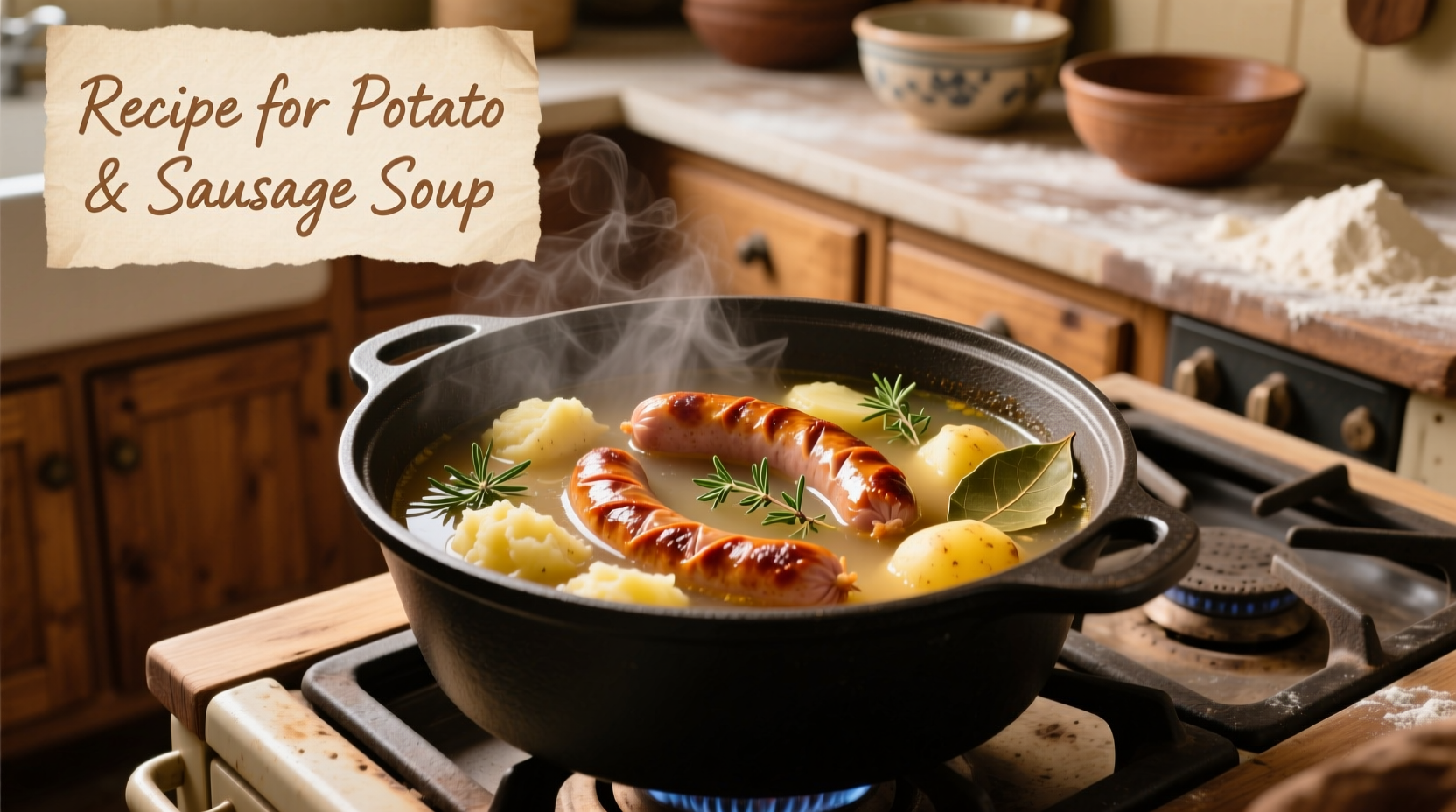 Perfect Potato and Sausage Soup Recipe in 60 Minutes