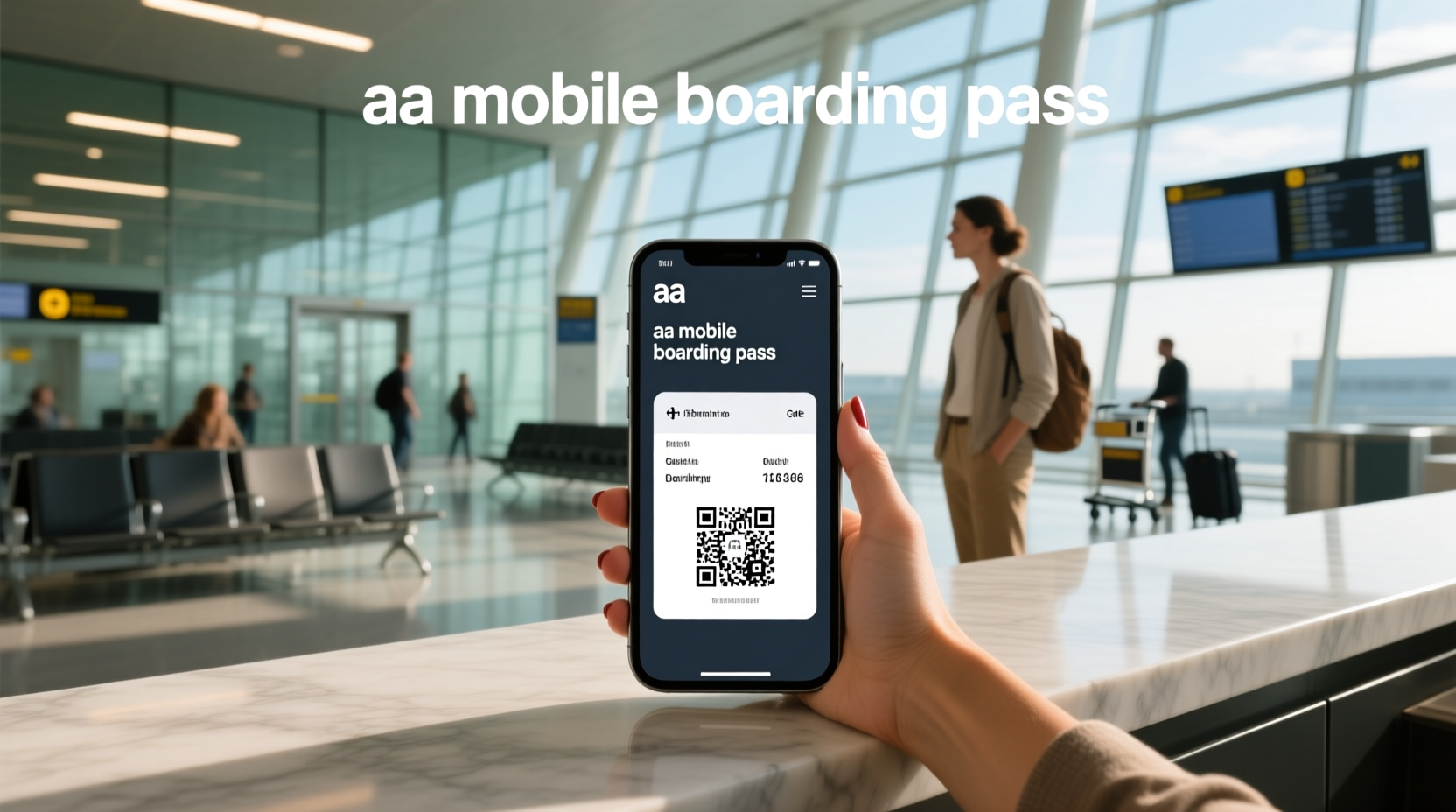 aa mobile boarding pass how to get use it correctly