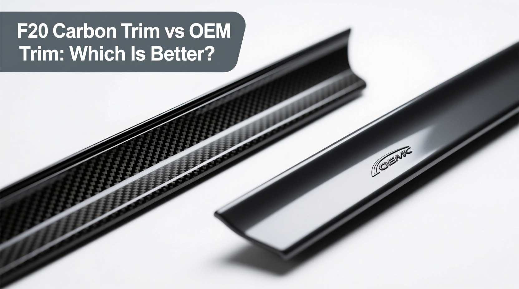 f20 carbon vs oem trim