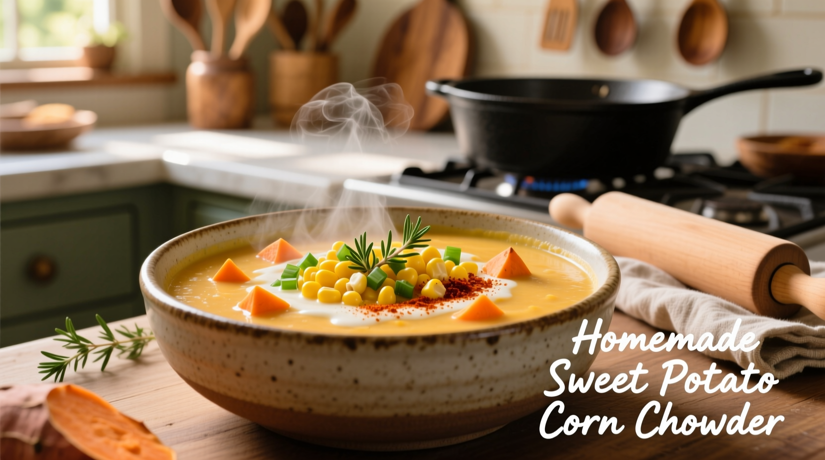 Perfect Sweet Potato Corn Chowder Recipe in 45 Minutes