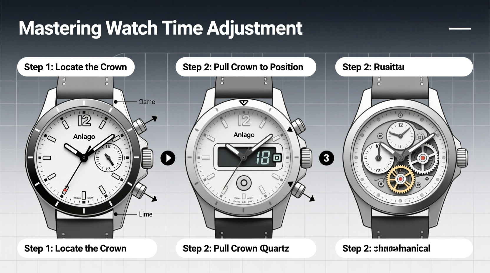 mastering watch time adjustment a step by step guide for all watch types