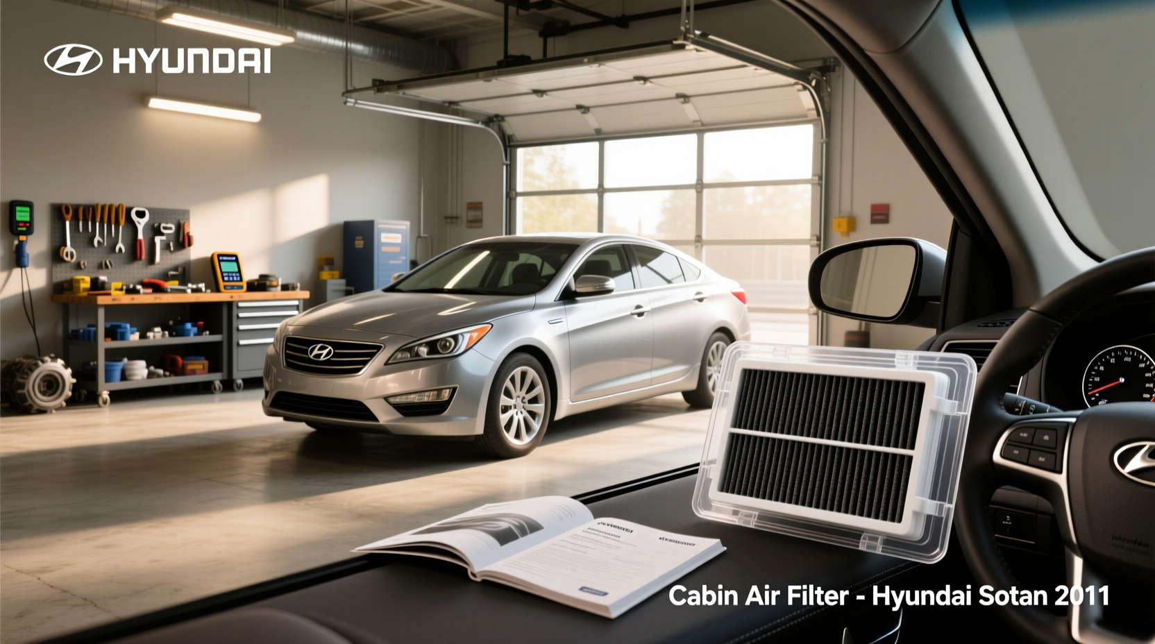 Cabin Air Filter Replacement Guide for 2011 Hyundai Sonata