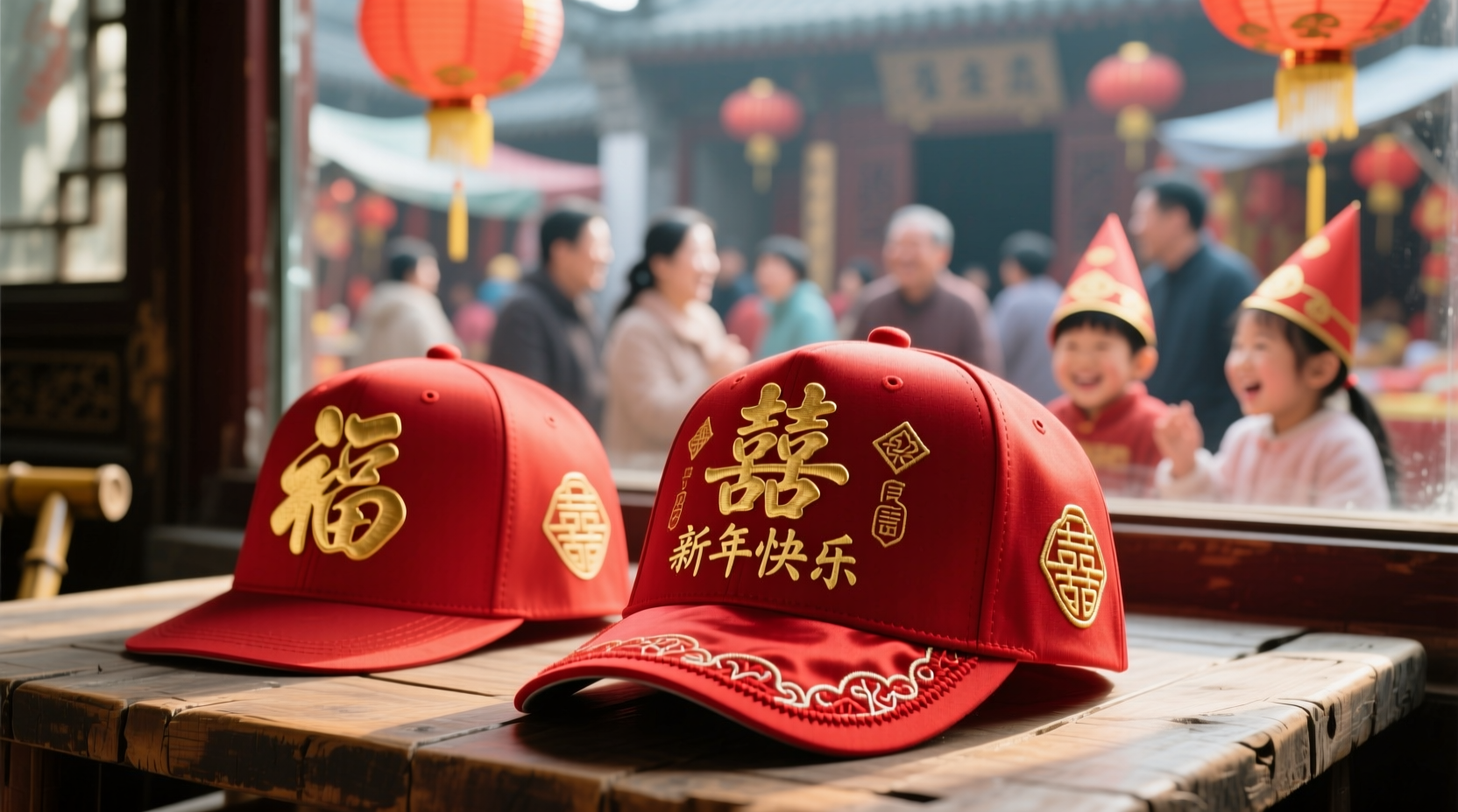 is happy new year caps