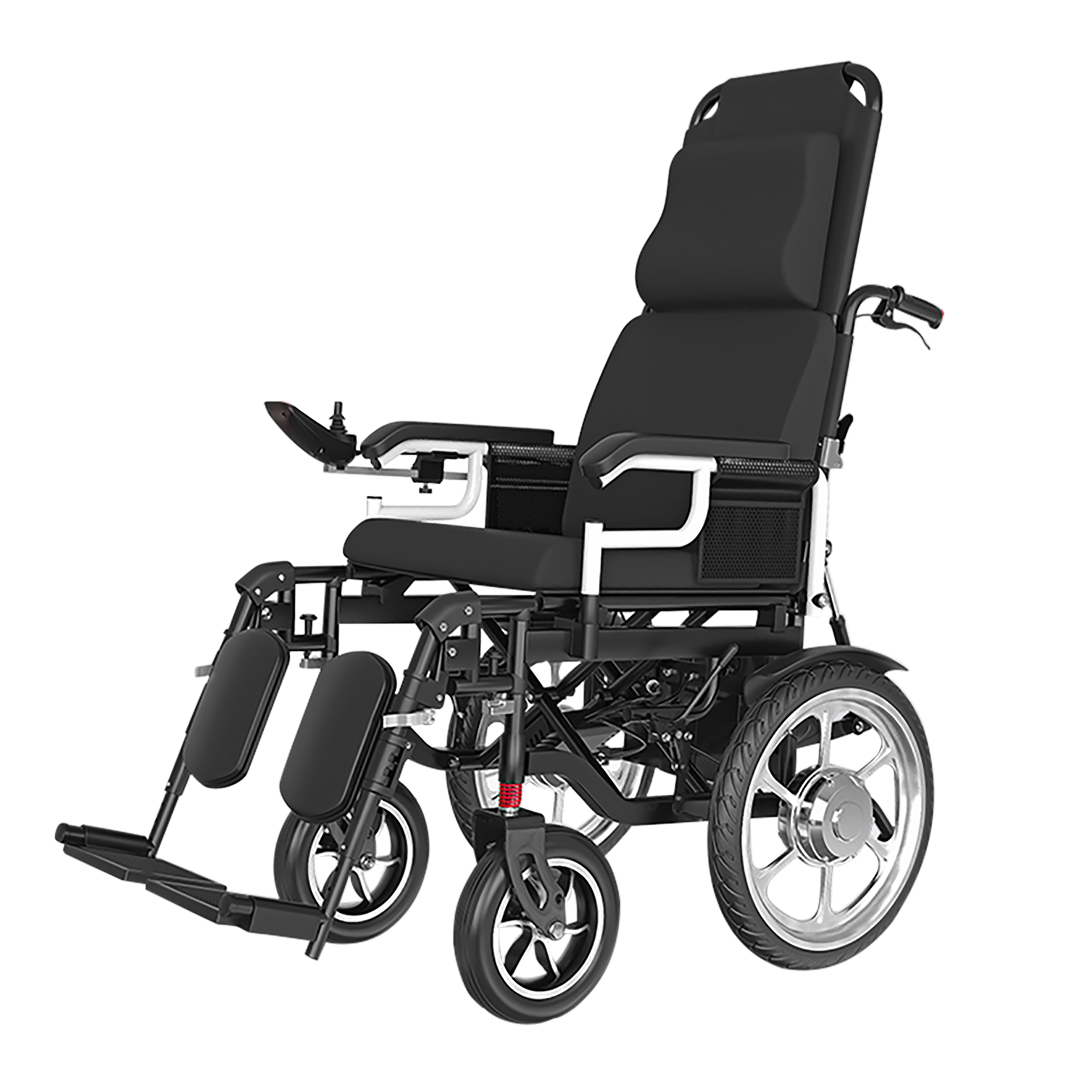 高待机轻型运动电动轮椅便携式成人残疾老年家庭用户快速充电