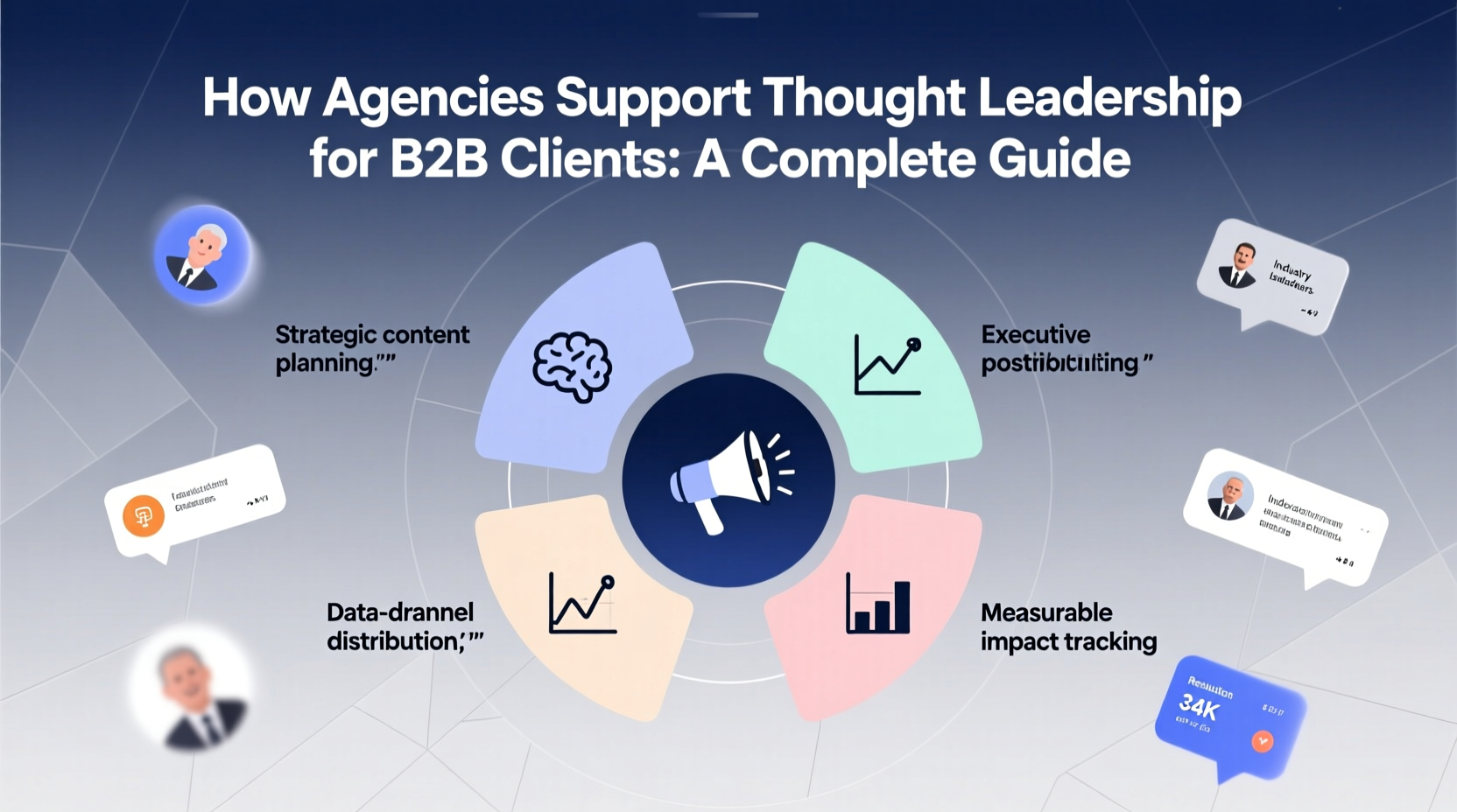 how agencies support thought leadership for b2b clients