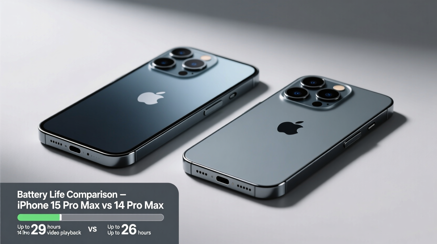 iphone 15 pro max vs 14 pro max battery is the upgrade worth it for battery life alone