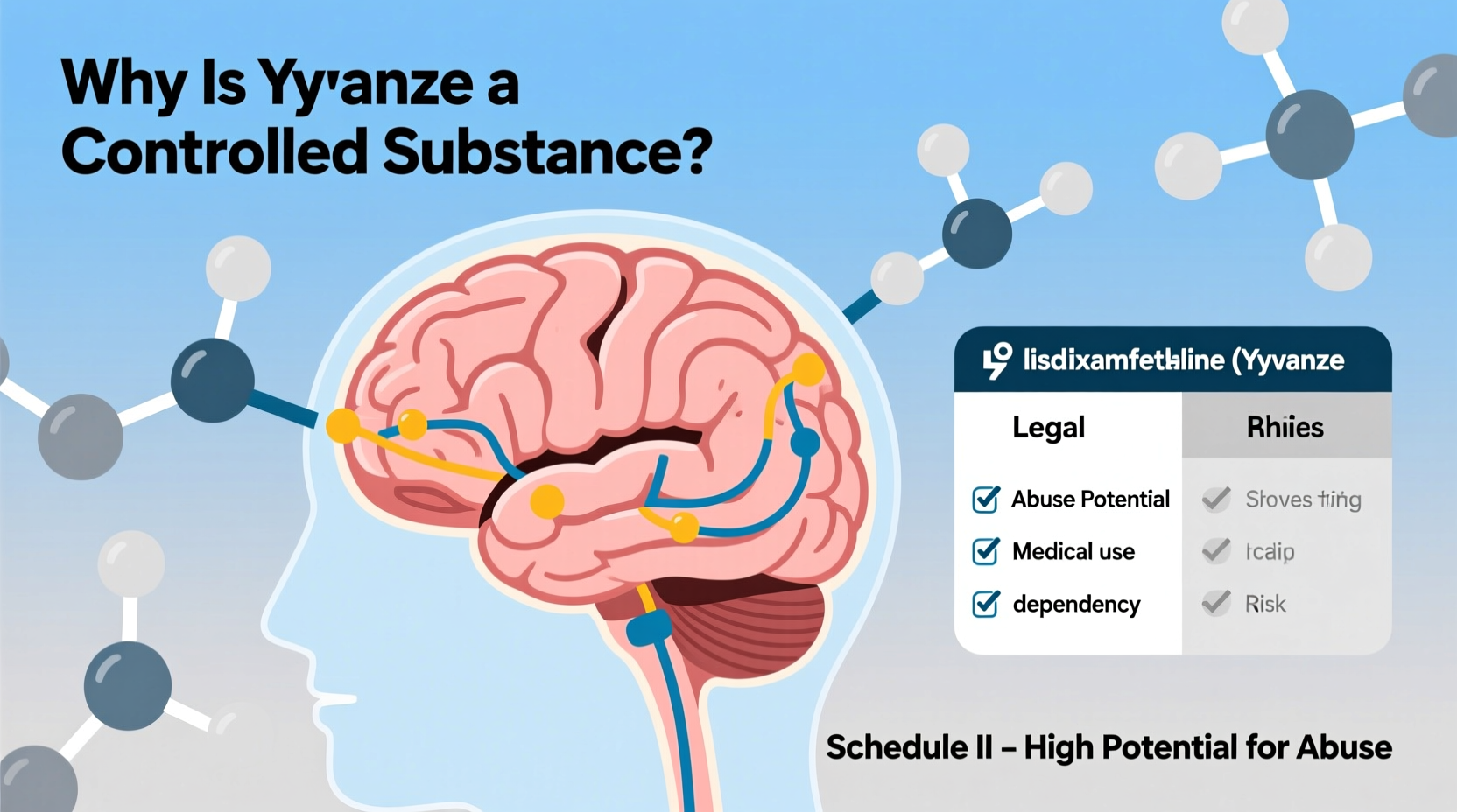 why is vyvanse a controlled substance understanding its schedule
