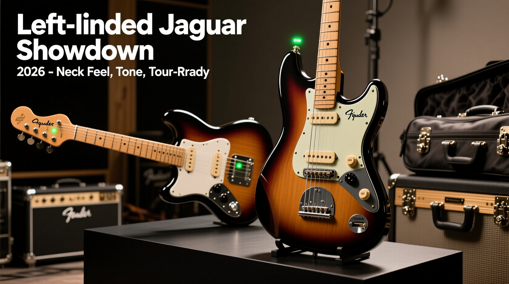 Fender Player Series vs Squier Classic Vibe Left-Handed Jaguar: Neck Profile, Pickup Output & Gig-Ready Reliability for Touring Musicians 2026