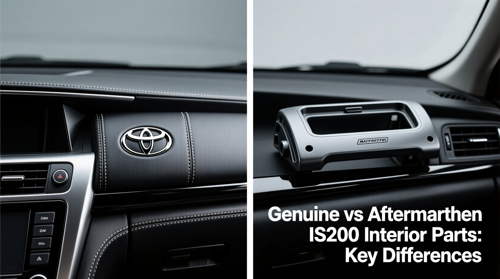 genuine vs aftermarket is200 interior