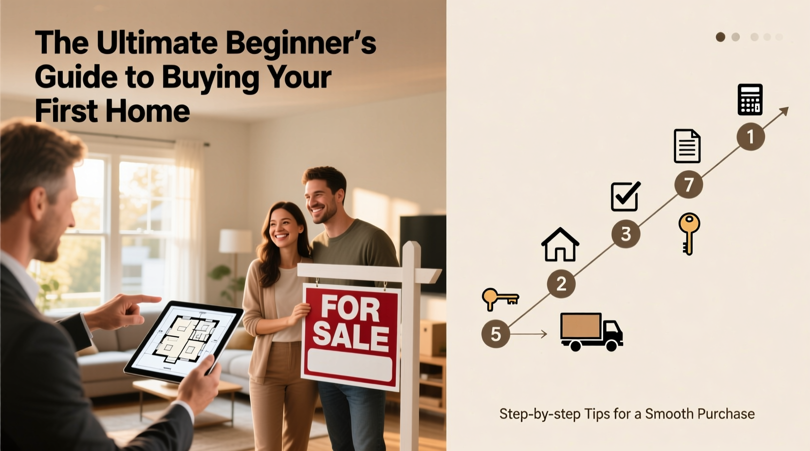 the ultimate beginners guide to buying your first home step by step tips for a smooth purchase