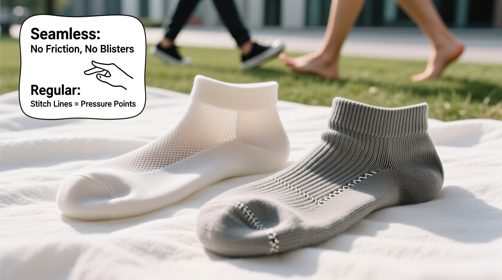 seamless socks vs regular socks why are so many people obsessed with seamless for comfort