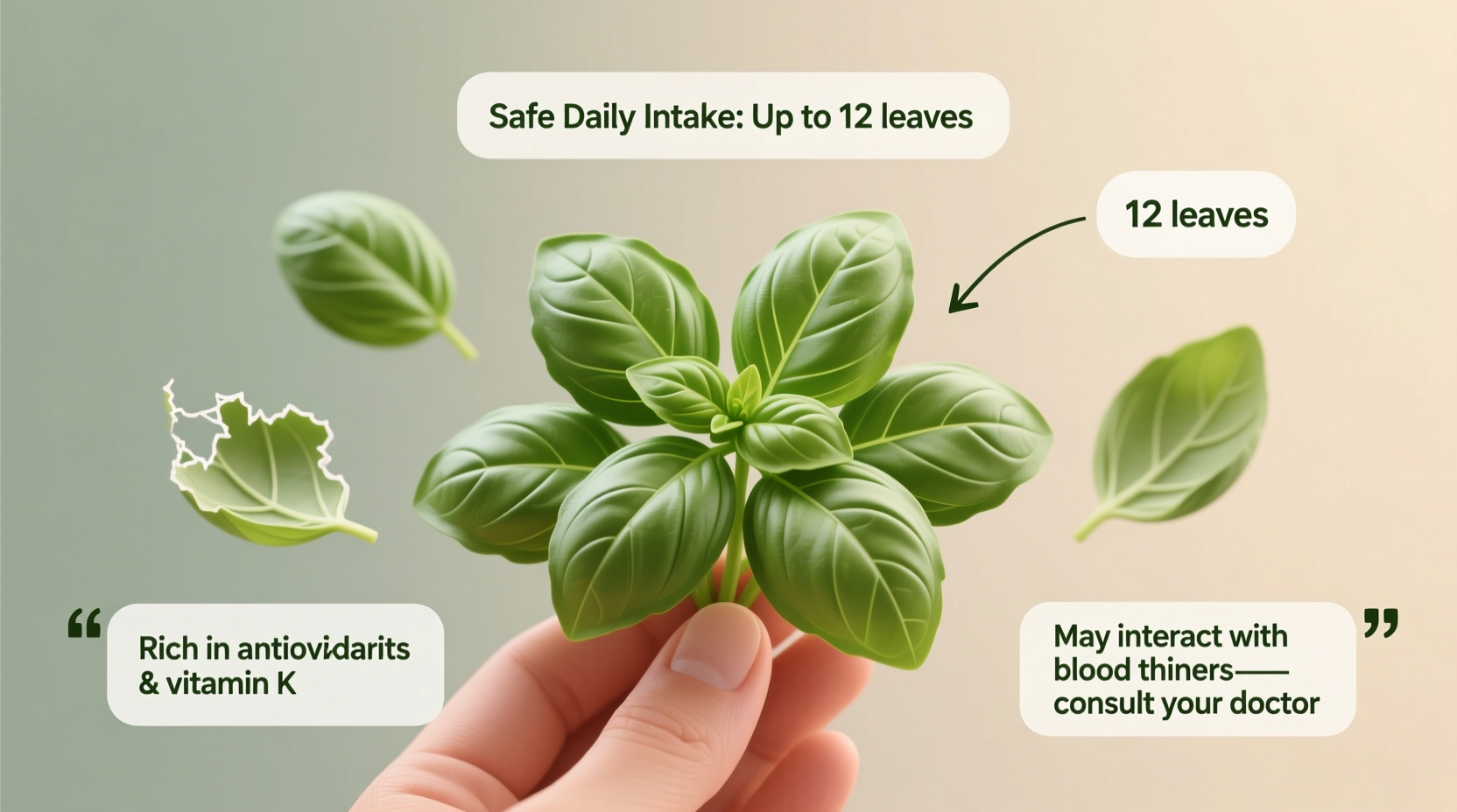 How Many Basil Leaves Can I Eat Safely?