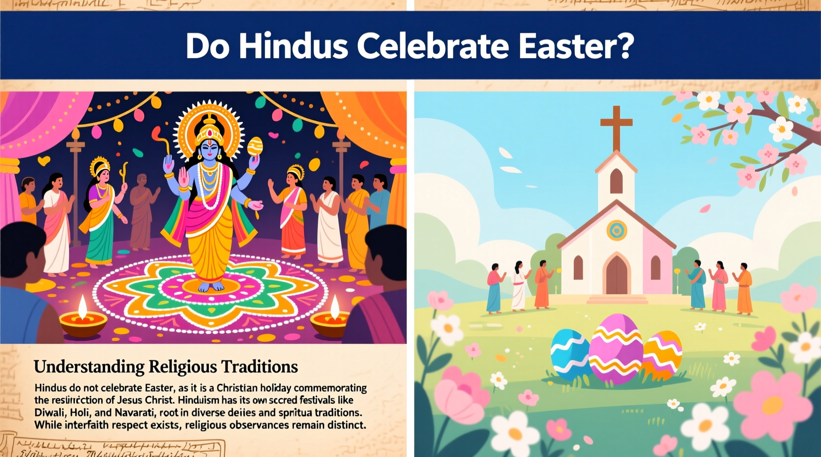 do hindi celebrate easter